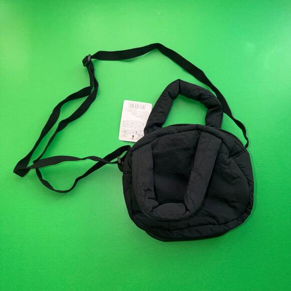 Totoro Dust Sprite Puffy Plush Bag Purse Gray Black Japan Studio Ghibli Miyazake - Picture 5 of 9